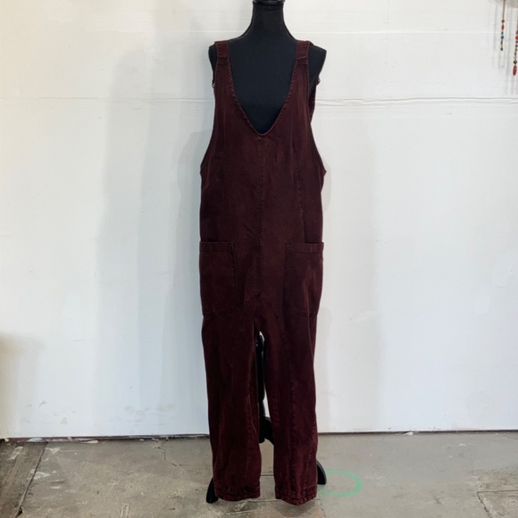 We The Free Burgundy overalls - Picture 10 of 10